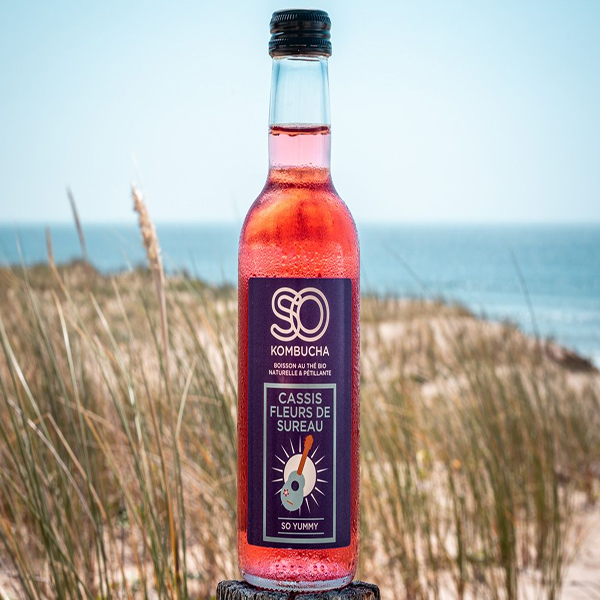 So kombucha Cassis Fleur de Sureau