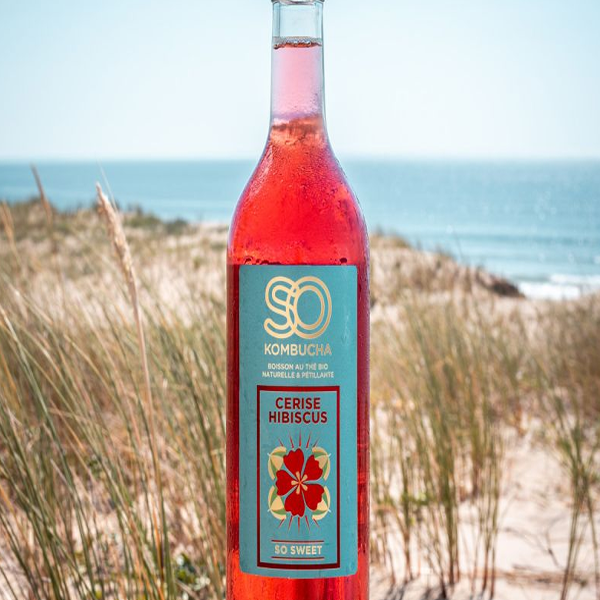 So kombucha Cerise Hibiscus