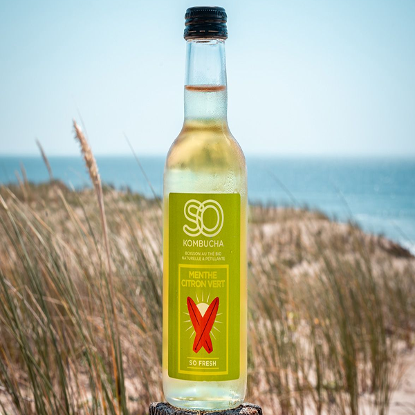 So kombucha Menthe Citron Vert